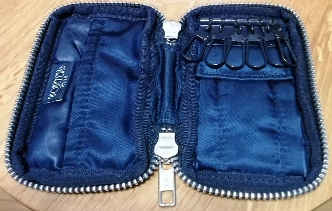 ◎【極美品】PORTER×BEAMSコラボ　キーケース ネイビー「希少」