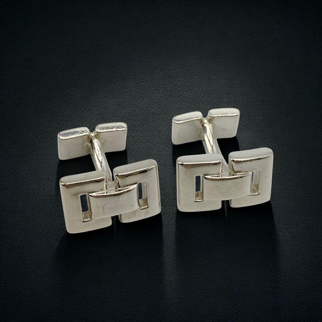 良品✨ エルメス カフス Hモチーフ Ag925 ヴィンテージ