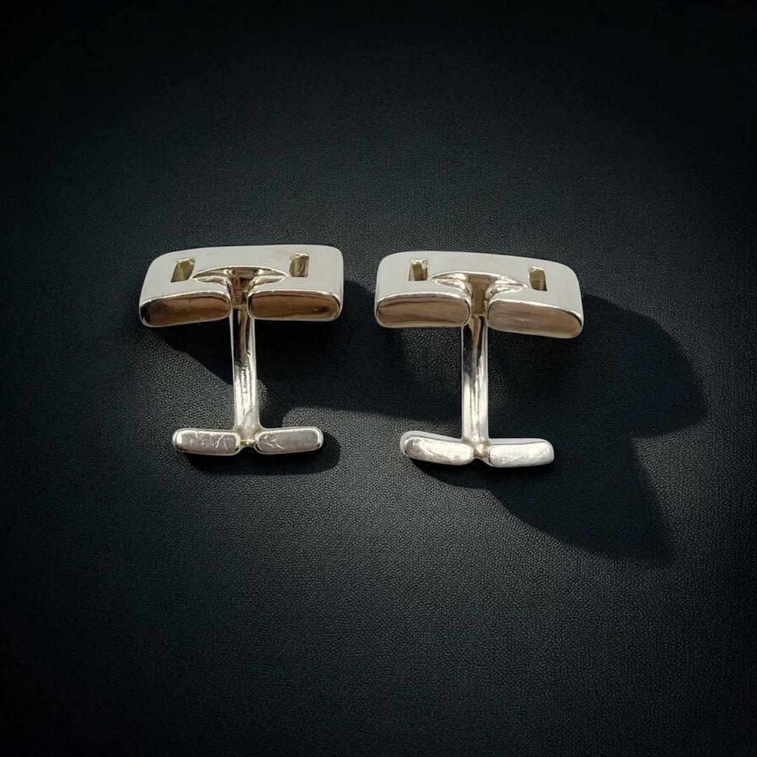 良品✨ エルメス カフス Hモチーフ Ag925 ヴィンテージ