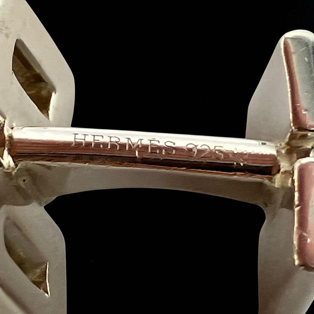 良品✨ エルメス カフス Hモチーフ Ag925 ヴィンテージ