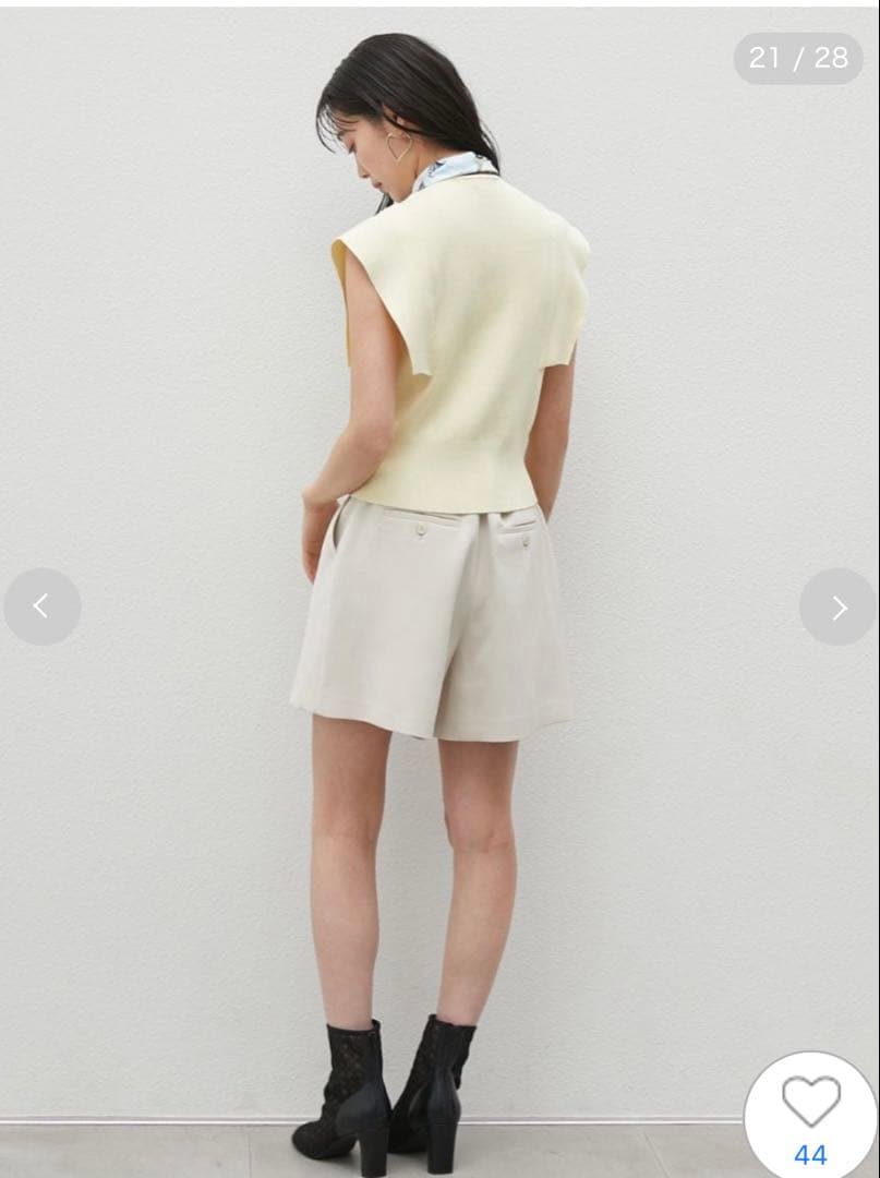 定価以下♥️完売色✨新作新品✨ SNIDEL スナイデル シンプルショートパンツ