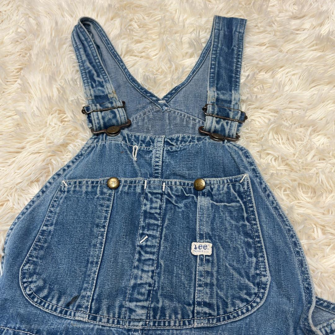希少　LEE　ビンテージ　USA製　オーバーオール 60s　ドーナツボタン