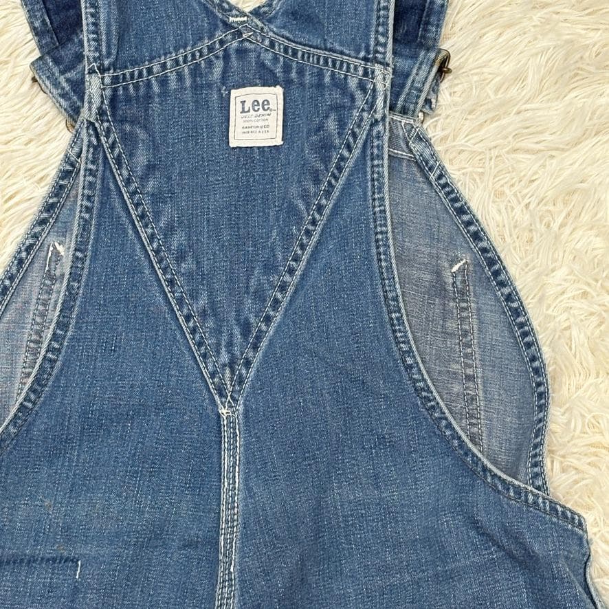 希少　LEE　ビンテージ　USA製　オーバーオール 60s　ドーナツボタン