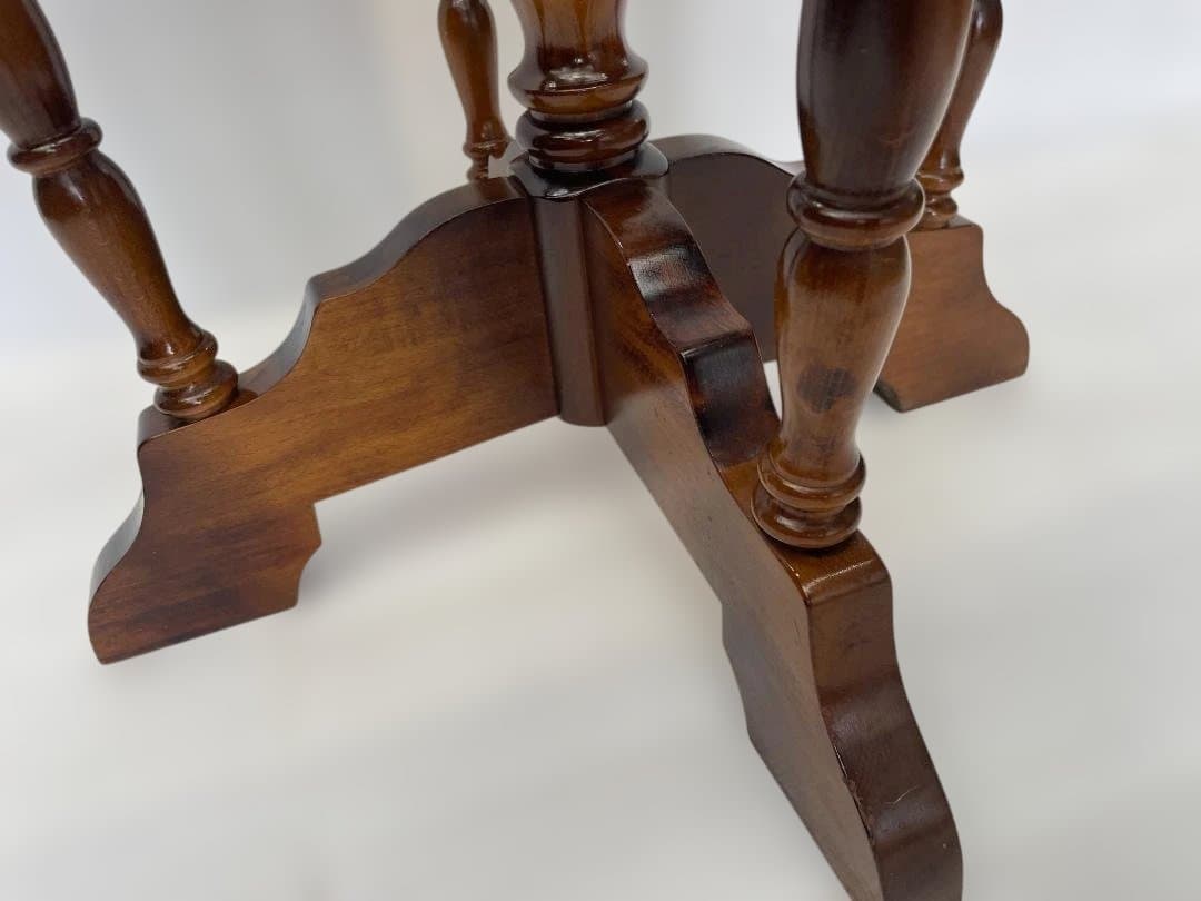 カリモク　コロニアル　アンティーク　ポールハンガー　傘立て　09c84