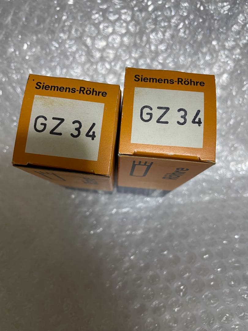 Siemens GZ34 真空管 2個セット