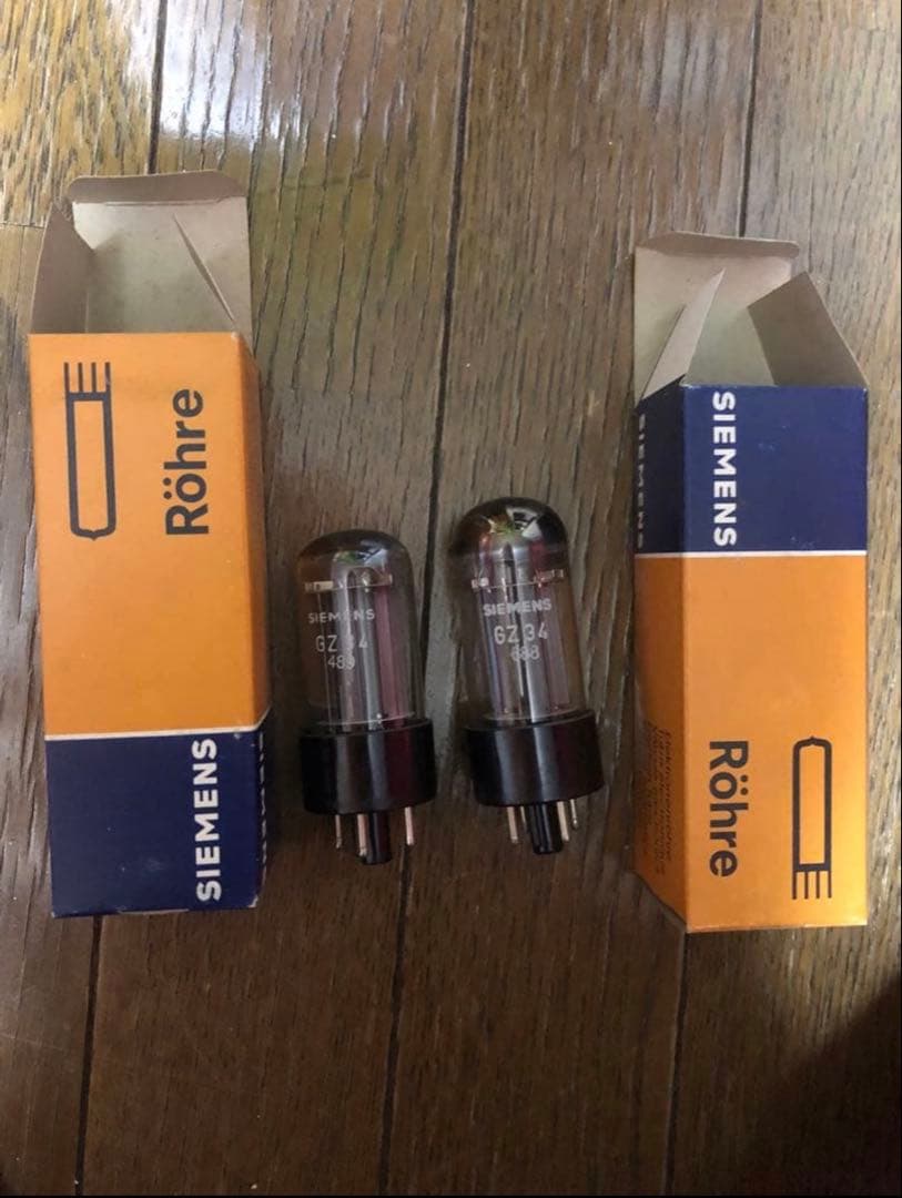 Siemens GZ34 真空管 2個セット