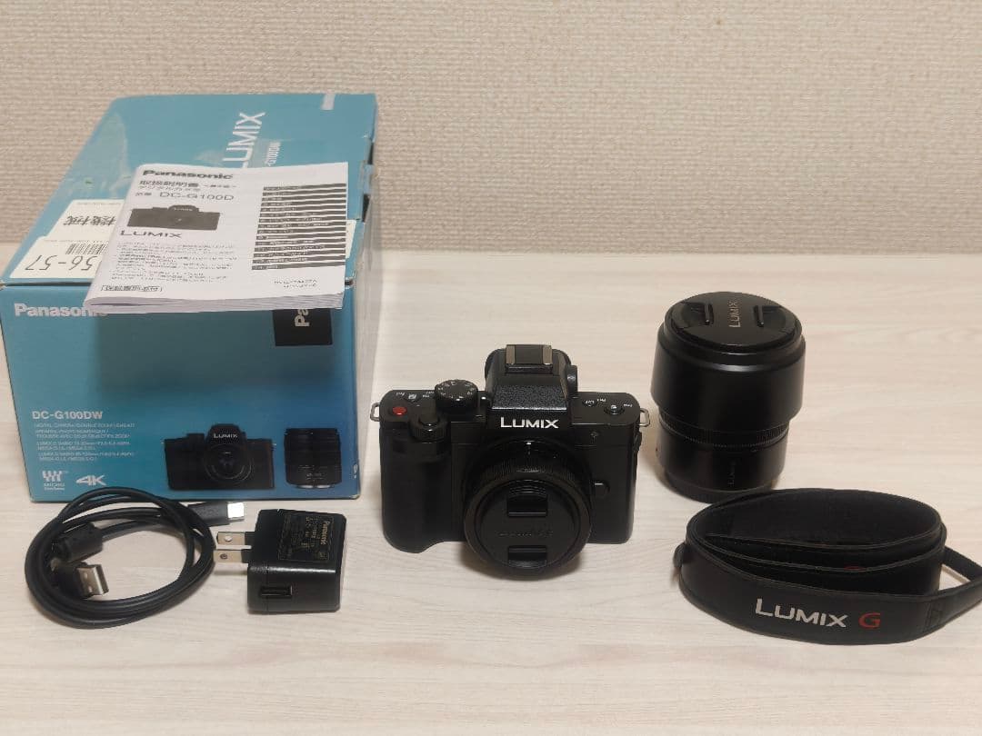 Panasonic DC-G100D ミラーレス一眼 本体とレンズセット
