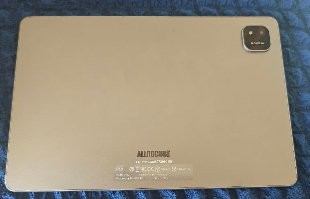 Androidタブレット本体 Alldocube iPlay 60 Pro 12.1\" 8/128