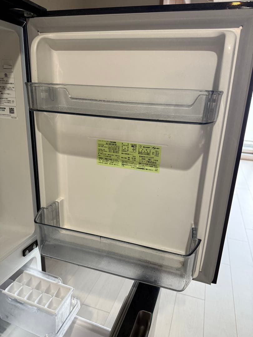 SHARP 冷蔵庫 黒