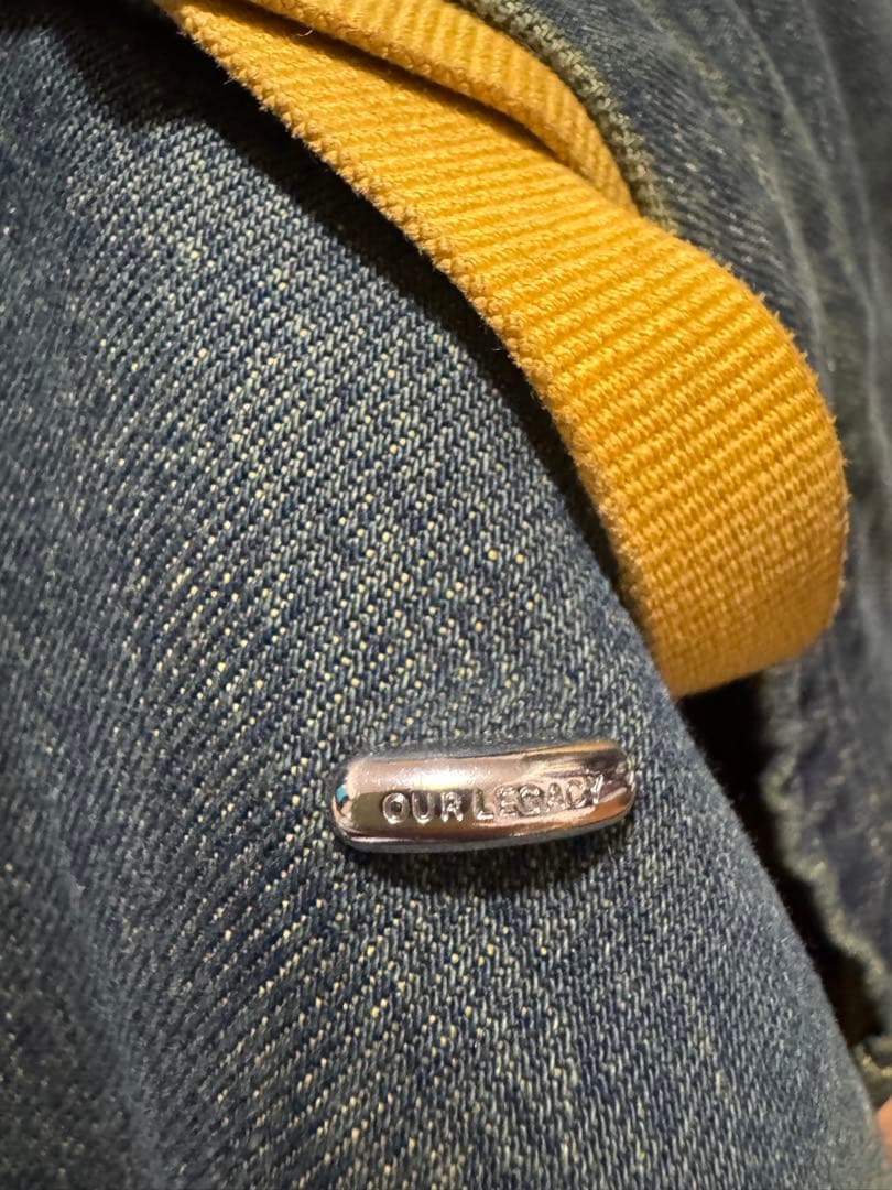 Our legacy sling bag スリングバッグ　デニム