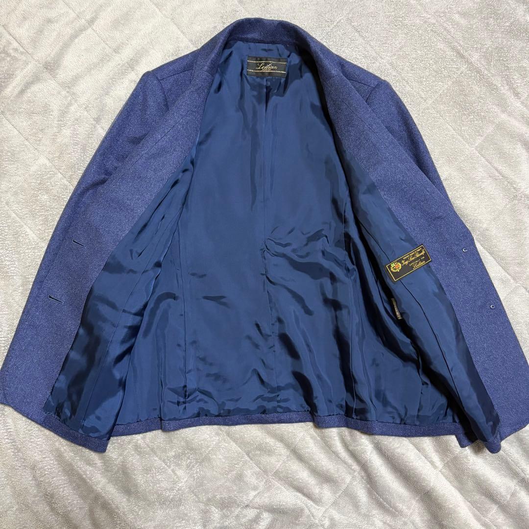 美品　レリアン　ロロピアーナ　カシミヤ100% テーラードジャケット　XL