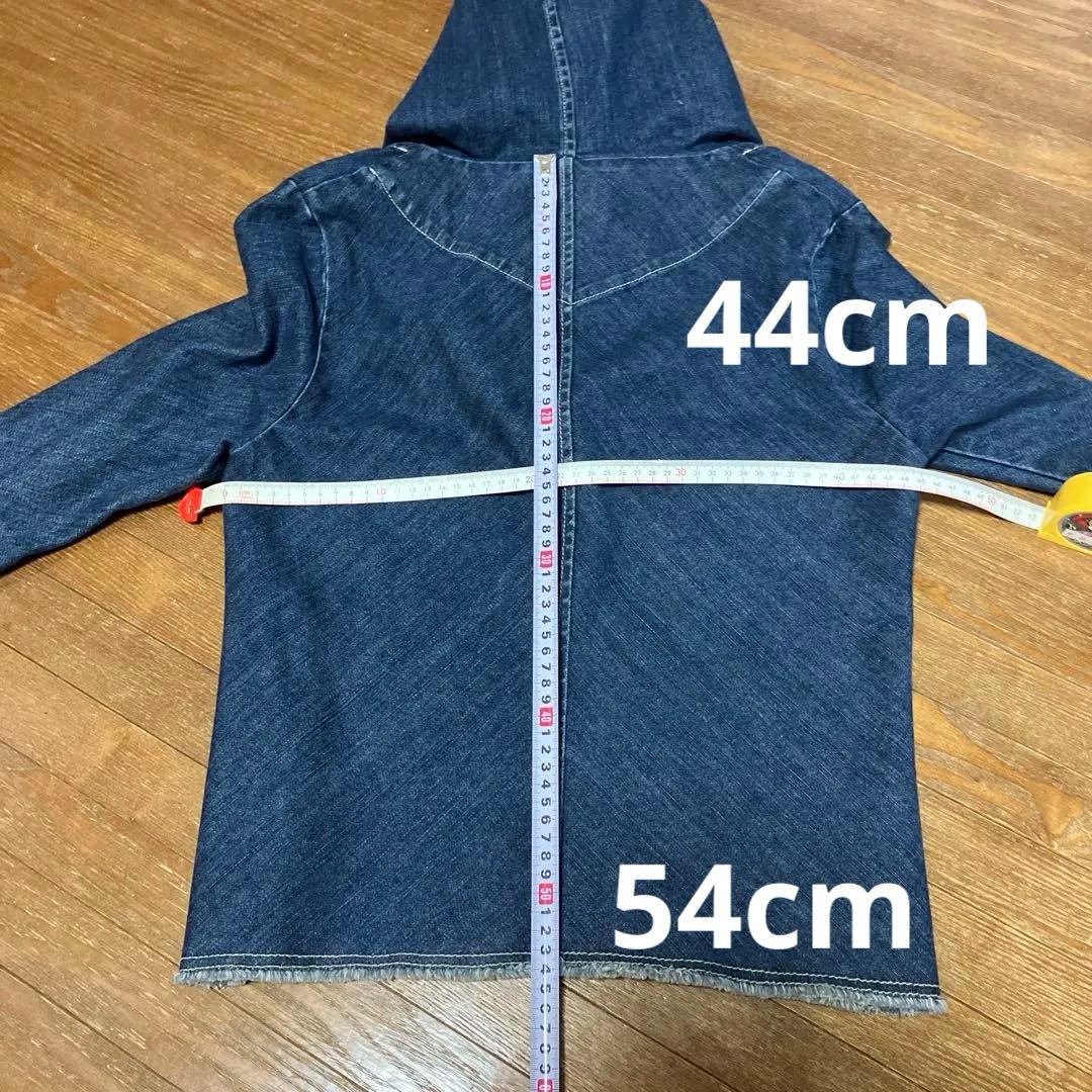 アルベロベロ　フード付きデニムジャケット