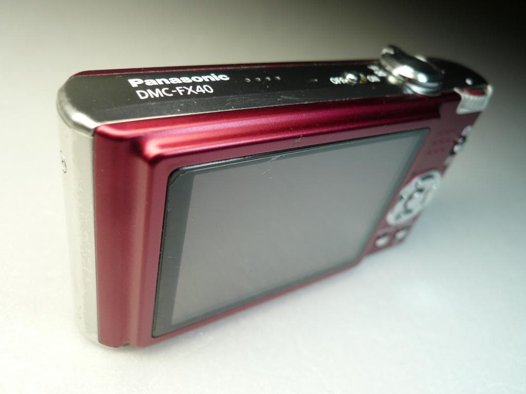 LUMIX★DMC-FX40⭐️レッド⭕️安心の実働品★5倍ズーム1210万画素