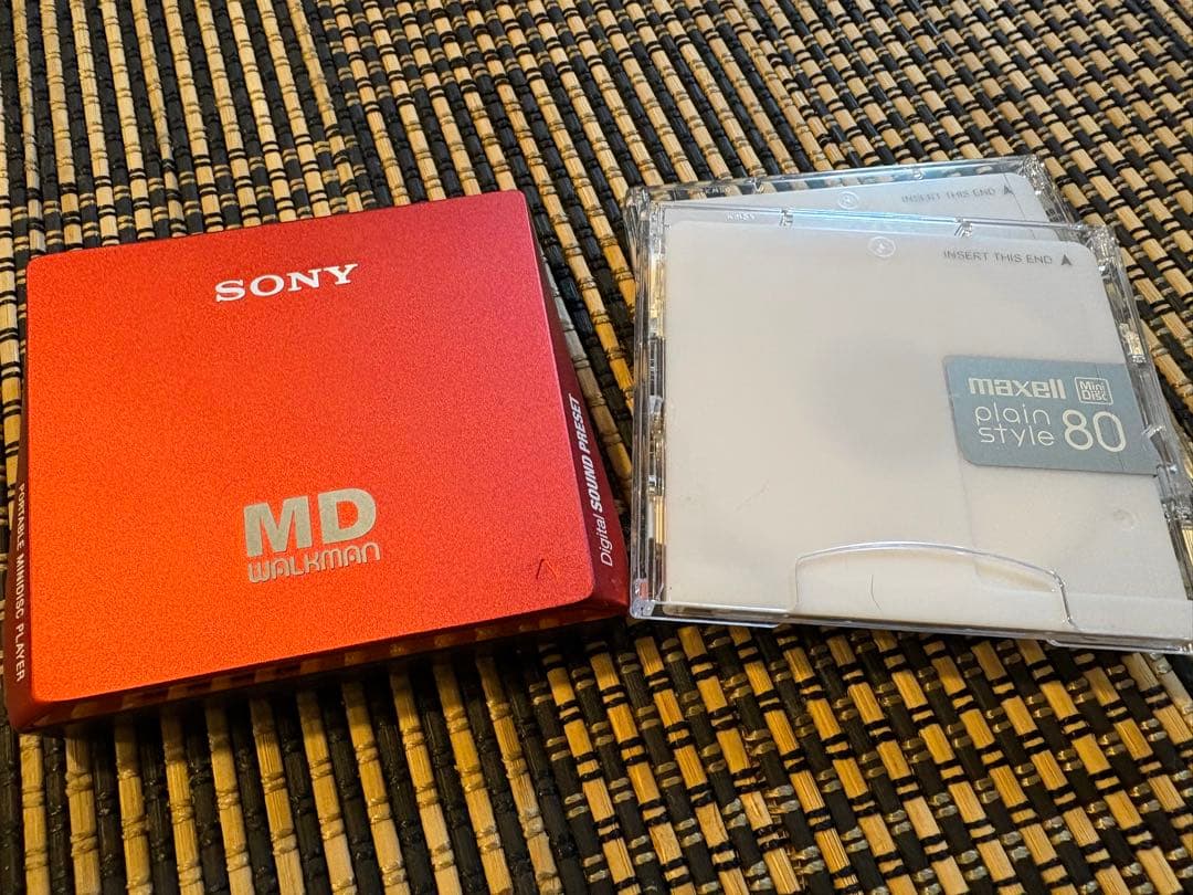 SONY MDウォークマン MZ-E75 ジャンク　動作未確認