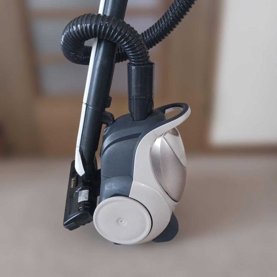 三菱紙パック式掃除機　稼働品　　 パワーヘッド　自走式 22年製