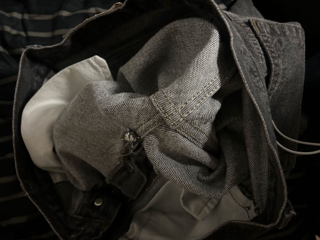 90s levi's 501 ブラック 先染め アメリカ製