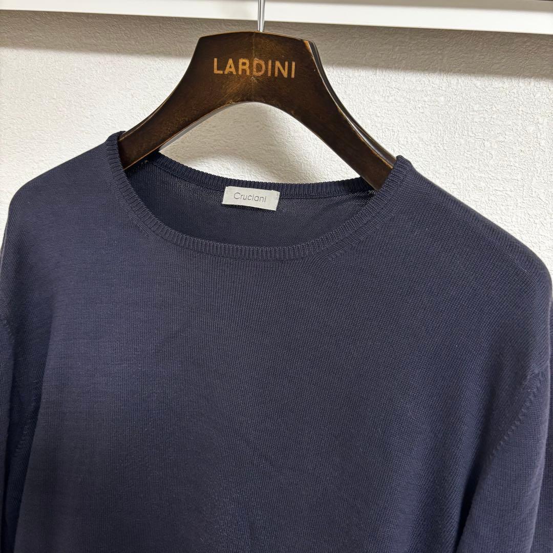 Cruciani クルチアーニ コットンクルーネックニット 46