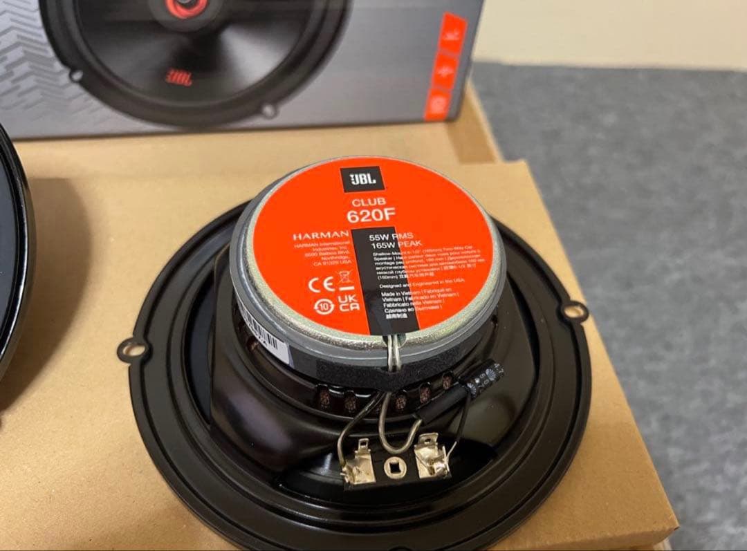 JBL Club 620F スピーカー 160W 6.5インチ新品