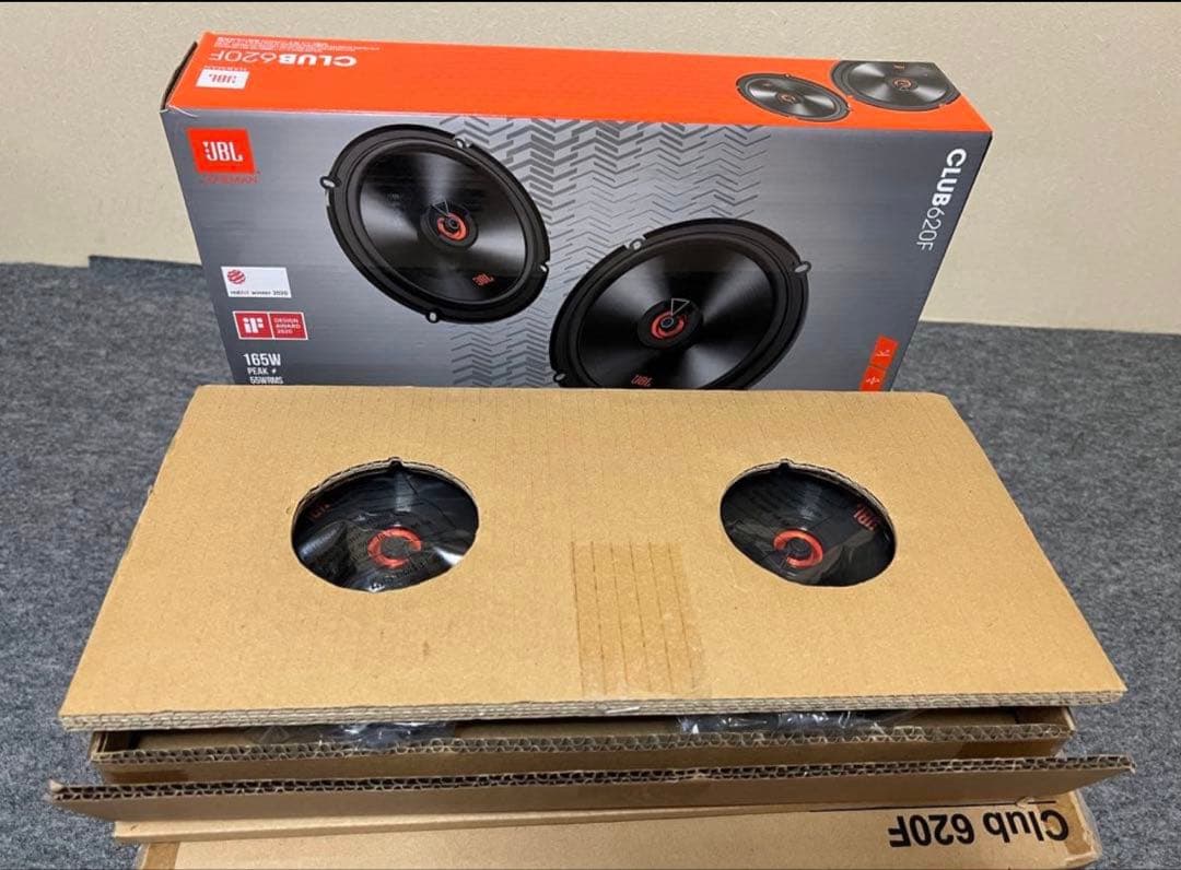 JBL Club 620F スピーカー 160W 6.5インチ新品