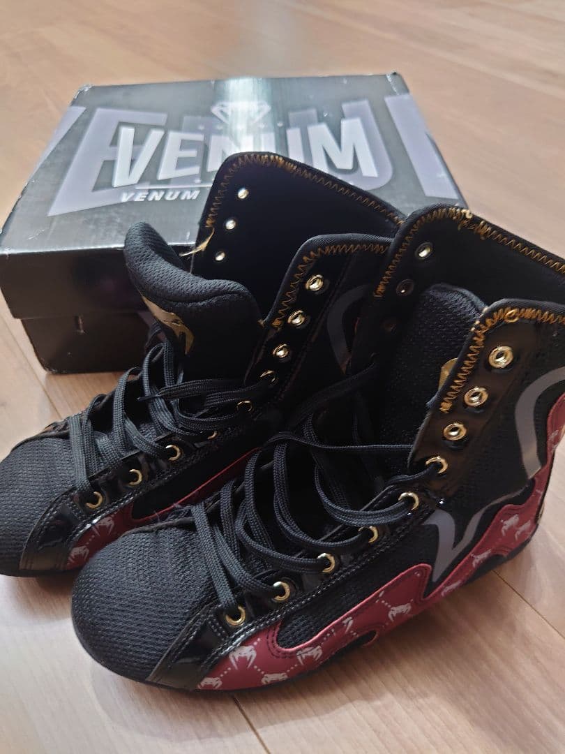 VENUM エリートエボ モノグラム ボクシングシューズ 24~24.5cm