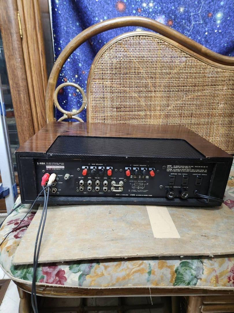 庄田　極上完動超美品！LUXMANプリメインアンプL-48A