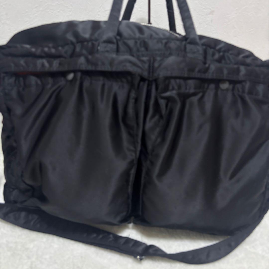 【希少 完売品】ポーター タンカー ボストン 2WAY 黒 ダッフルバッグ 旅行