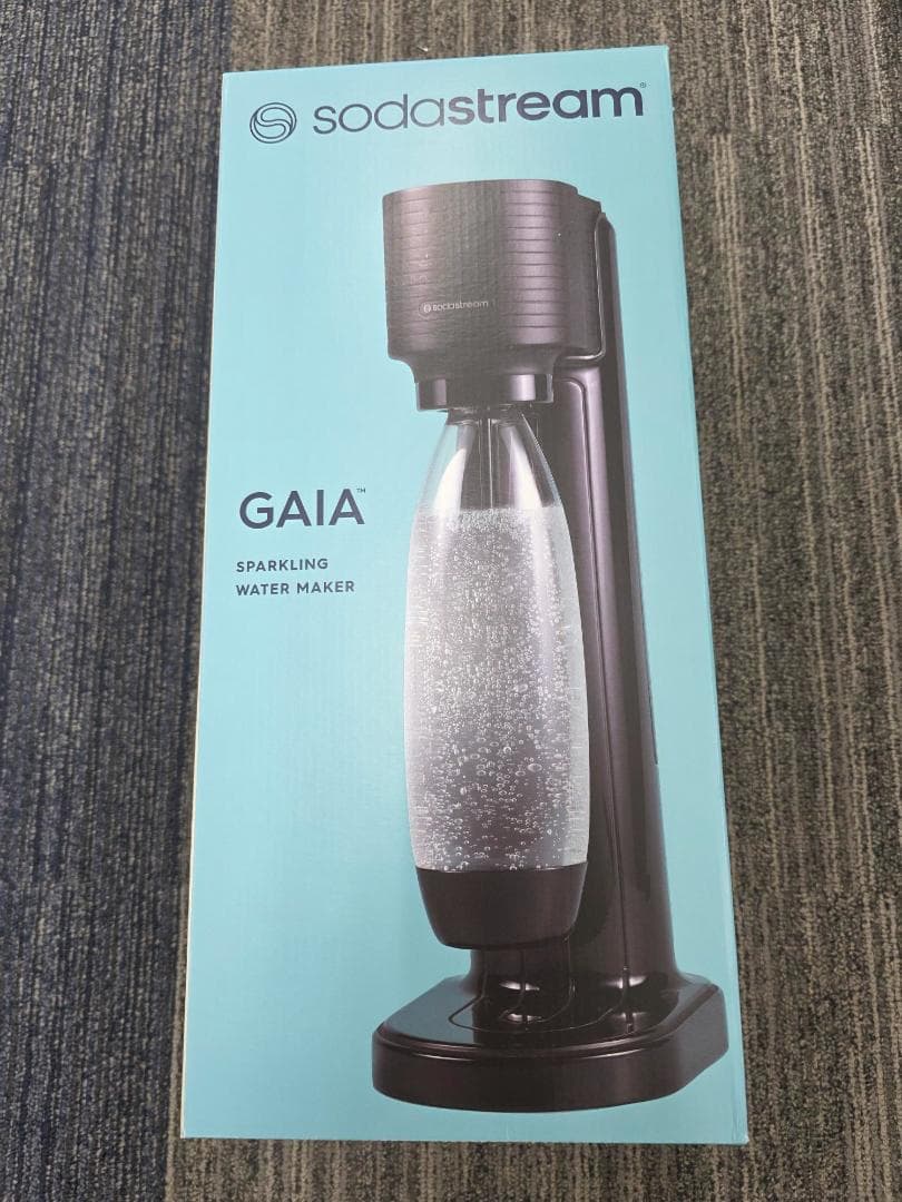 sodastream GAIA 1Lボトル&0.5Lボトル&交換ガスシリンダ付き