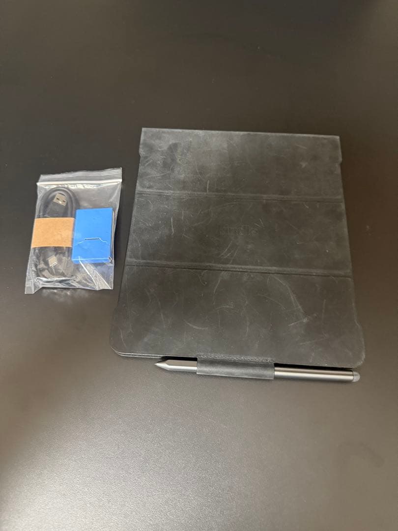 Kindle Scribe 2024 32GB 純正プレミアムレザーカバー