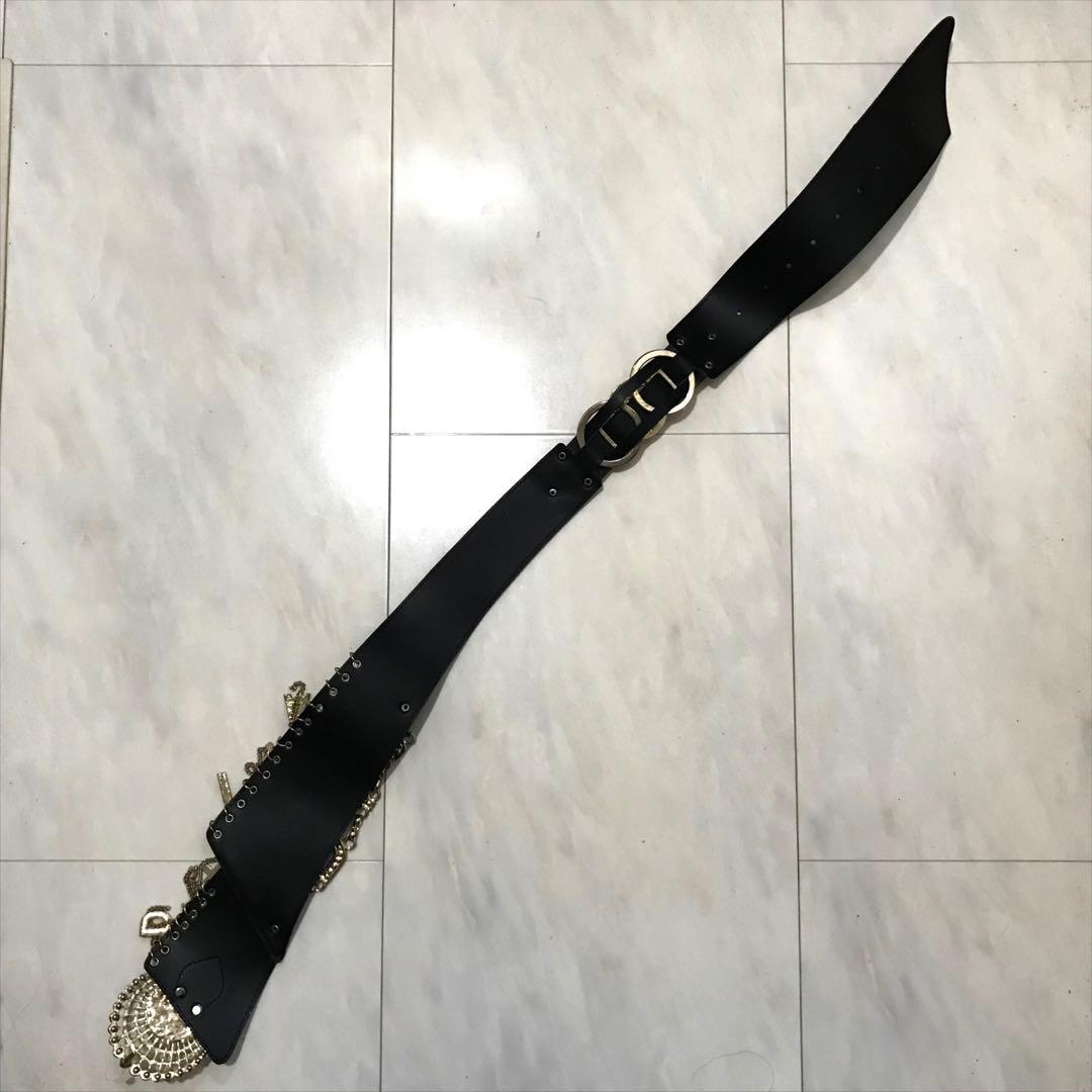 【送料込】d.i.a ロゴ ベルト 豹 アニマル Y2K 00s 平成ギャル