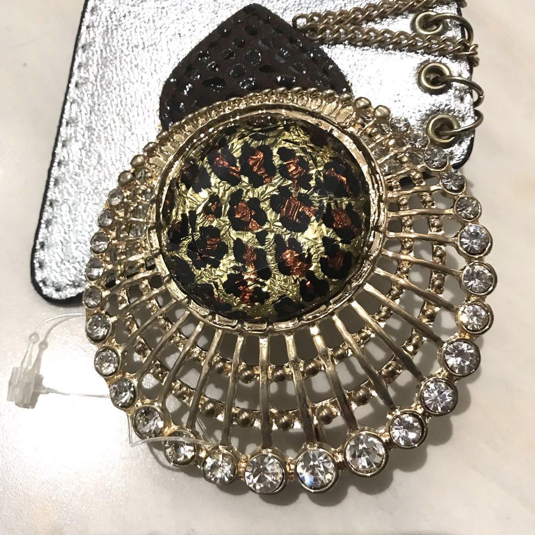 【送料込】d.i.a ロゴ ベルト 豹 アニマル Y2K 00s 平成ギャル