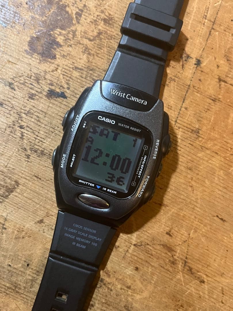 タ*ー様 【通電確認済】　CASIO　Wrist Camera　リストカメラ　W