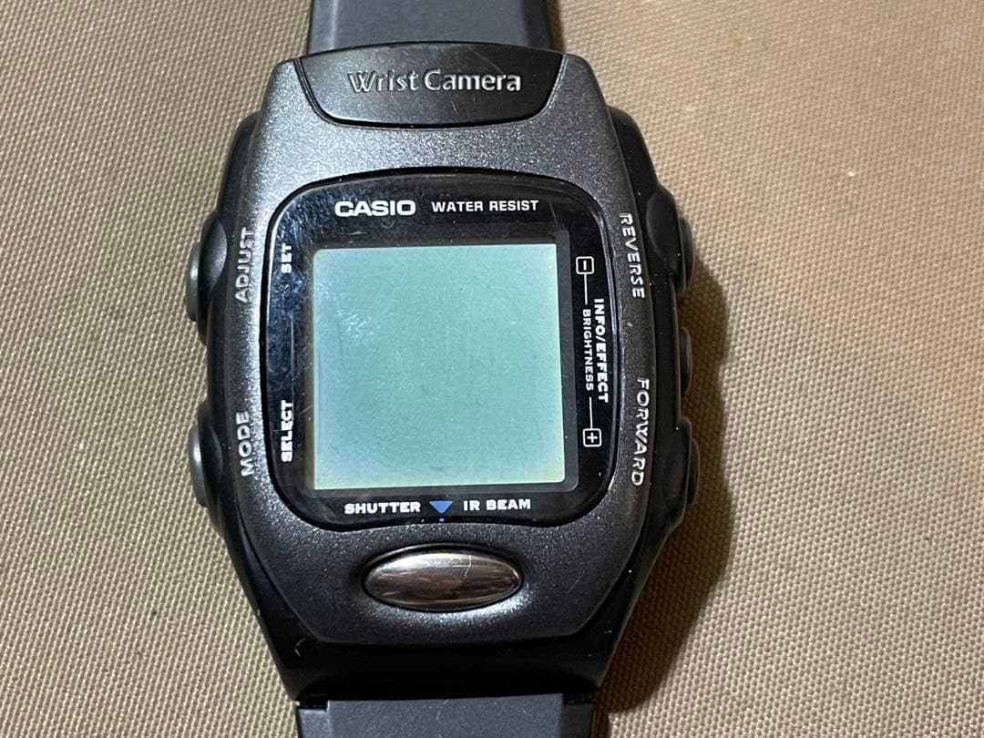 タ*ー様 【通電確認済】　CASIO　Wrist Camera　リストカメラ　W