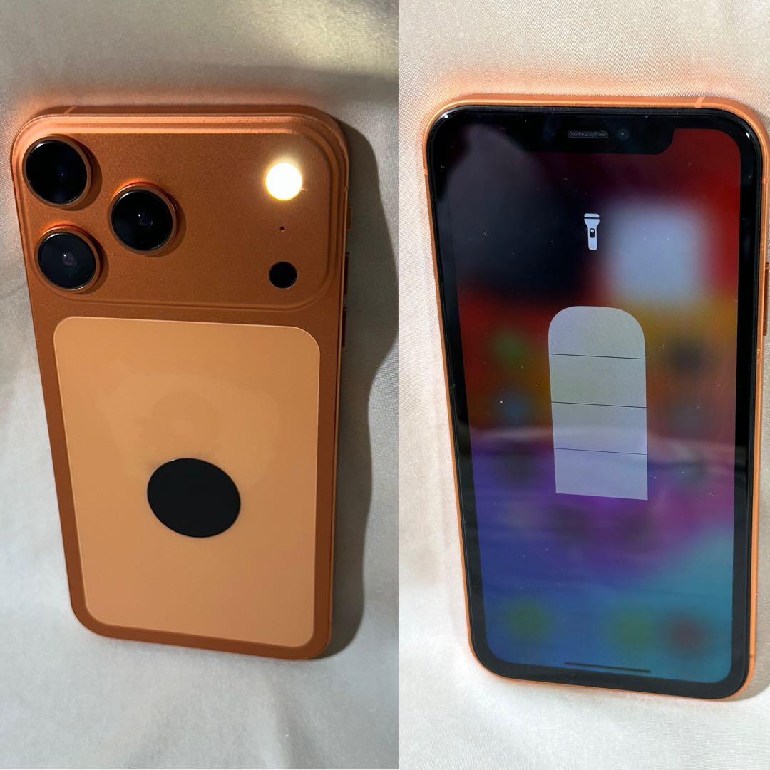 iPhone11 256GB カスタム外装 iPhone17pro風 中古美品