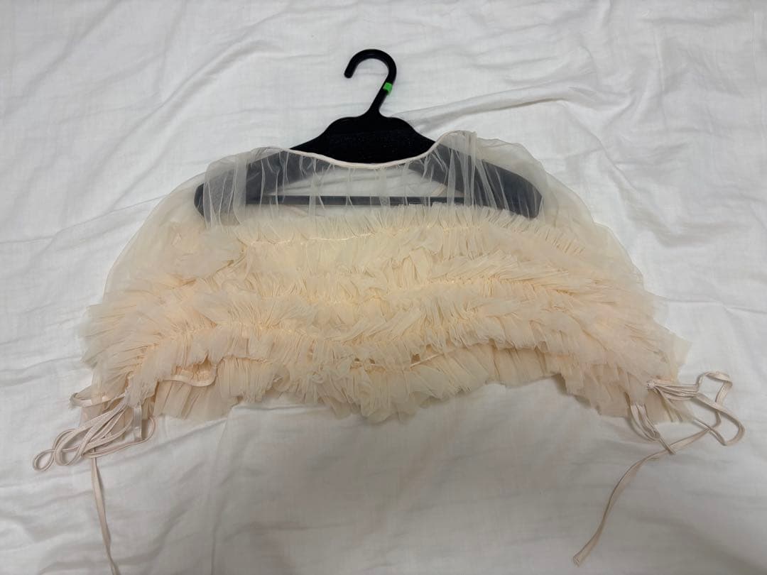 ANDRESD volume soft tulle dress オケージョン　M