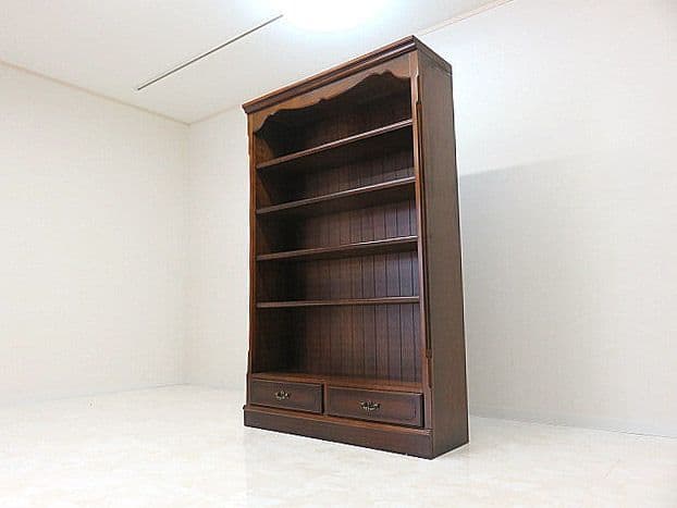 ゆ*き様 美品 カリモク　コロニアル オープンシェルフ 　　書棚/本棚/ブックシ