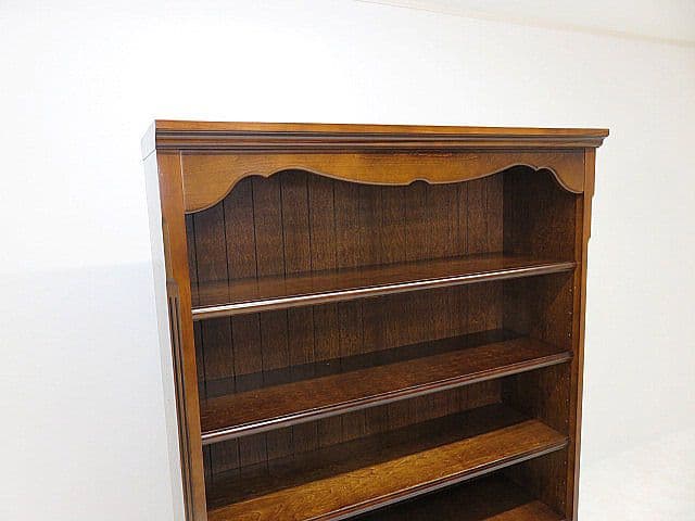 ゆ*き様 美品 カリモク　コロニアル オープンシェルフ 　　書棚/本棚/ブックシ