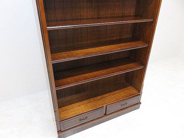 ゆ*き様 美品 カリモク　コロニアル オープンシェルフ 　　書棚/本棚/ブックシ