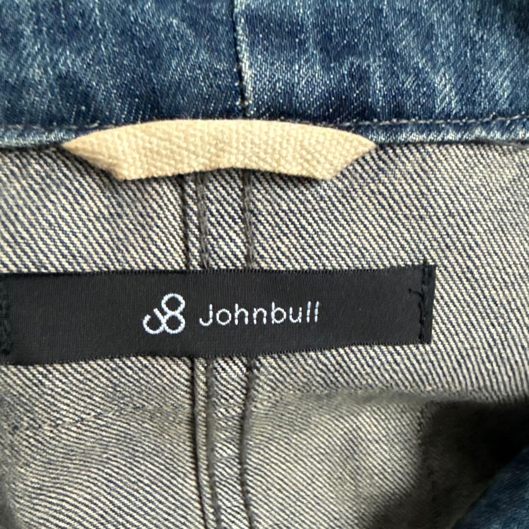 Johnbull フード付きデニムジャケット　モッズコート
