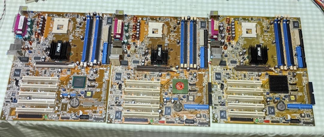 ASUS P4P800 マザーボード 3枚セット