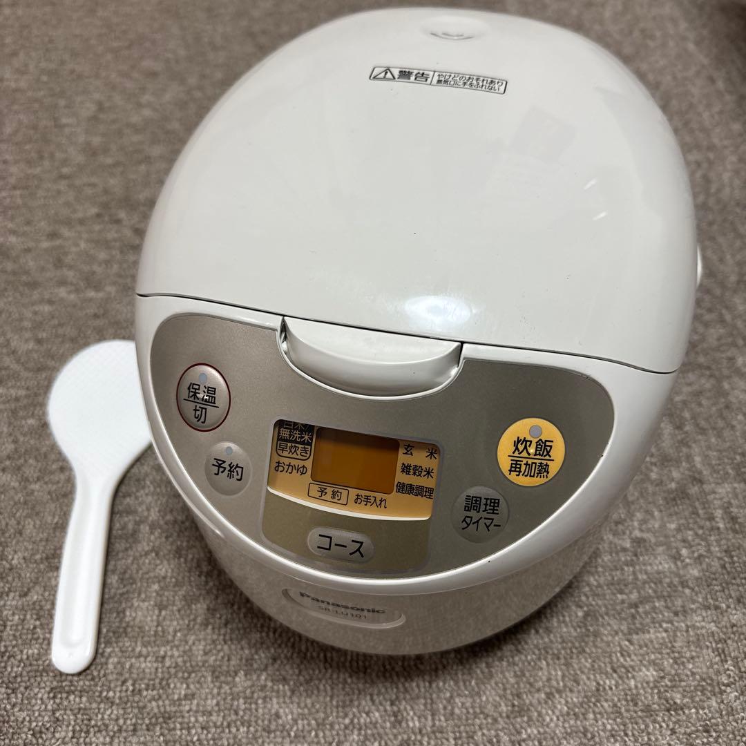 【値下げしました】Panasonic SR-LU101-C 炊飯器 1.0L