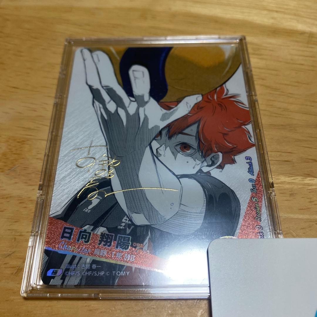 ハイキュー 日向翔陽 サイン バボカ シリアル入り