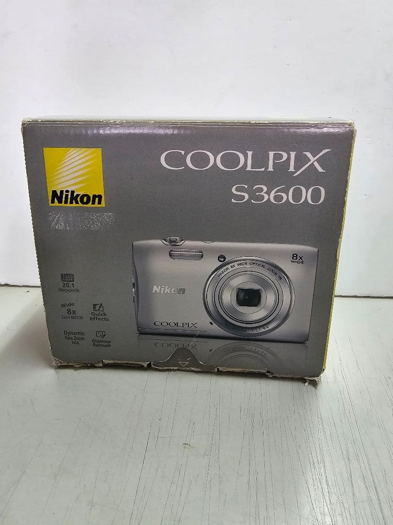 Nikon COOLPIX S3600コンパクトデジタルカメラ
