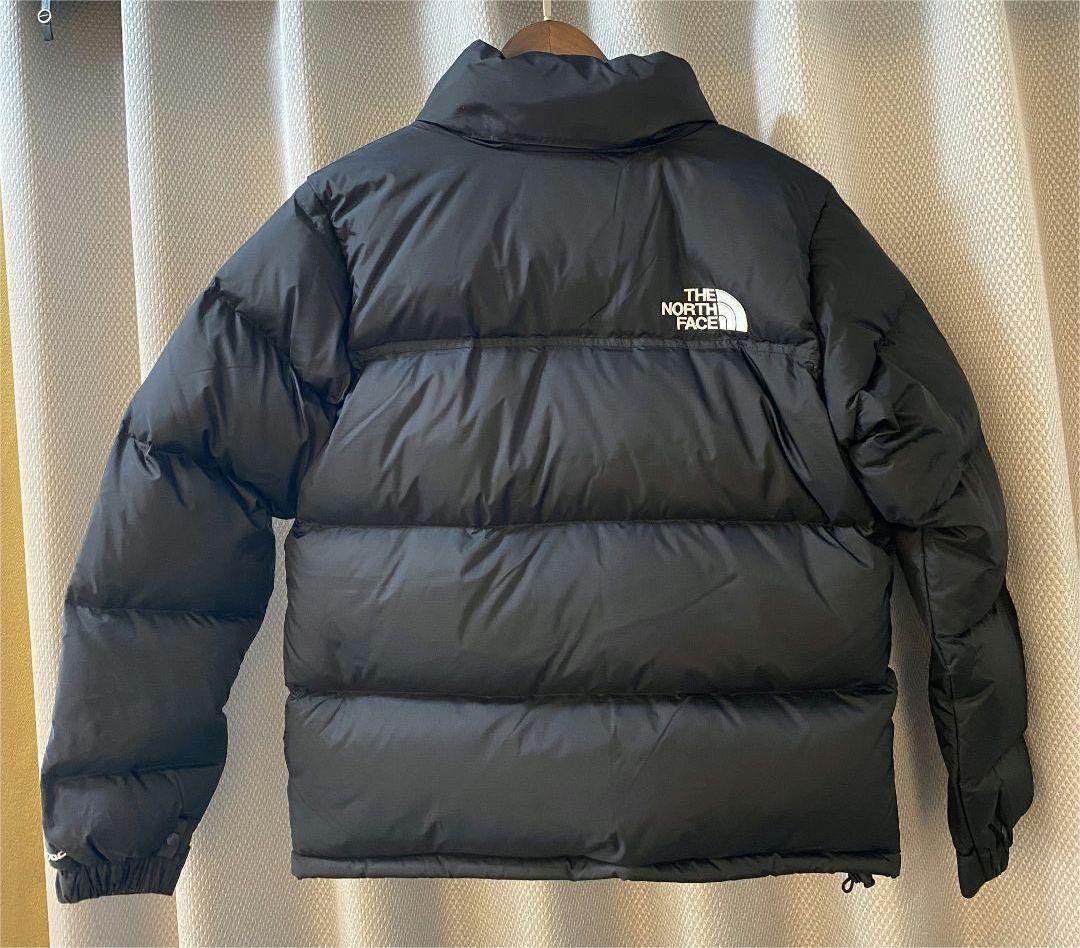 極美品【XL】ザノースフェイス ヌプシ ブラック ダウンジャケット