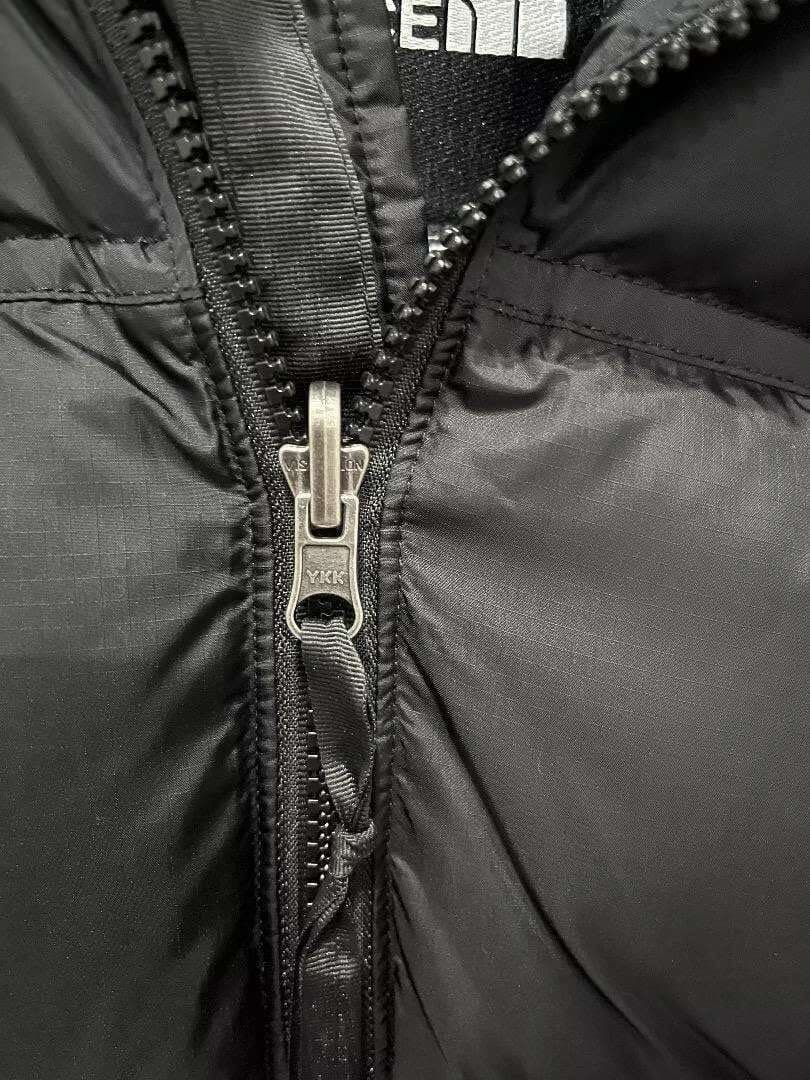 極美品【XL】ザノースフェイス ヌプシ ブラック ダウンジャケット