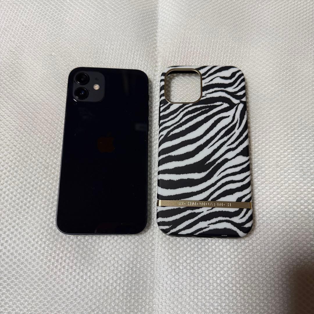 美品 SIMフリー iPhone12 128GB ブラック バッテリー100%