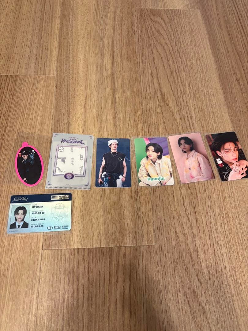 Stray Kids ヒョンジン　トレカセット　スキズ