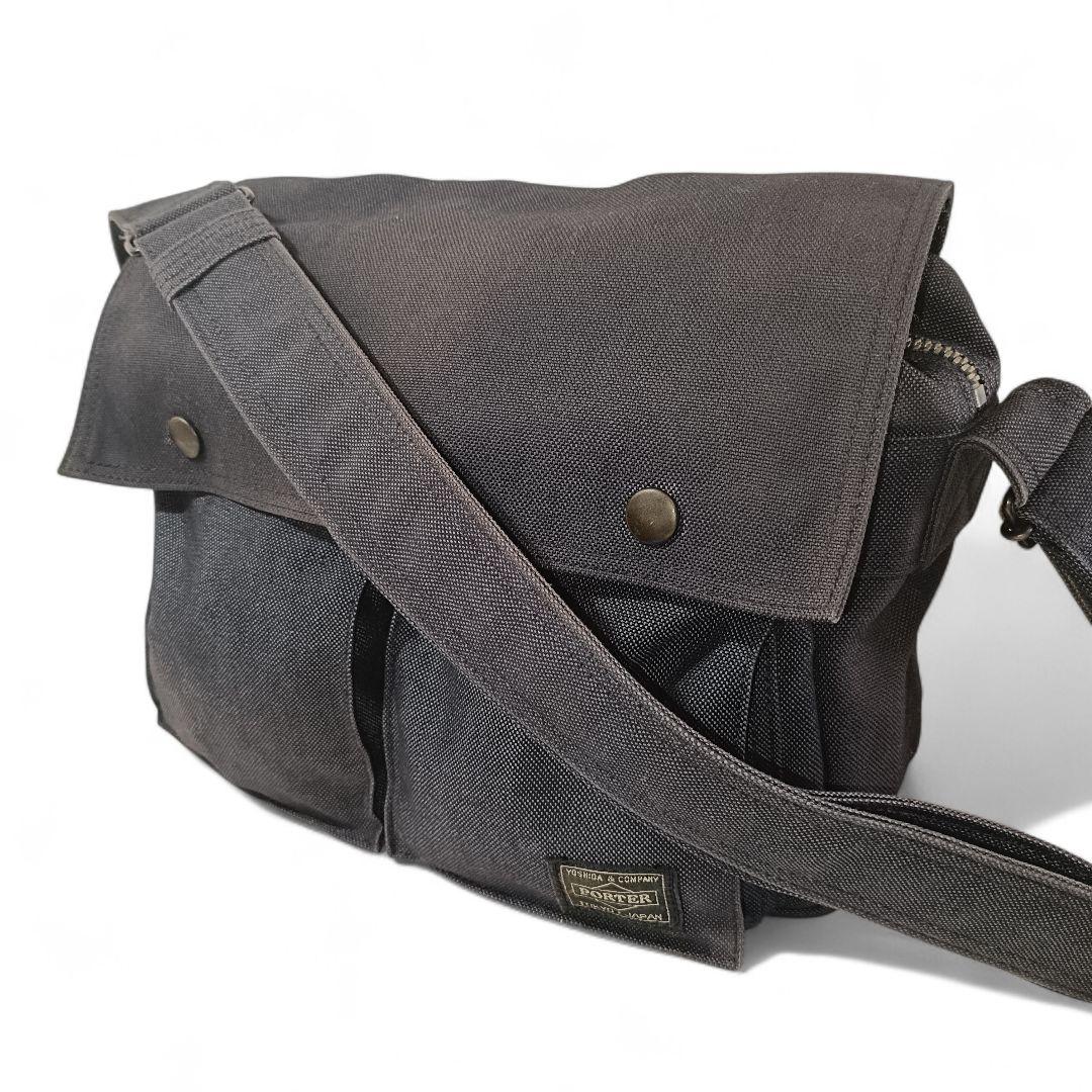 正規品 ポーター スモーキー ショルダーバッグ デニム素材 吉田カバン ネイビー