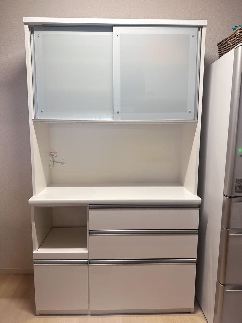 値下げ☆定価10万円　松田家具　120センチ　食器棚