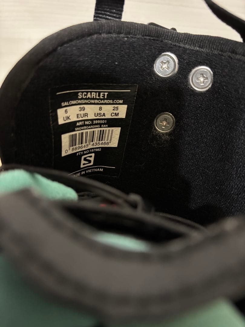 SALOMON スノーボードブーツ ブラック