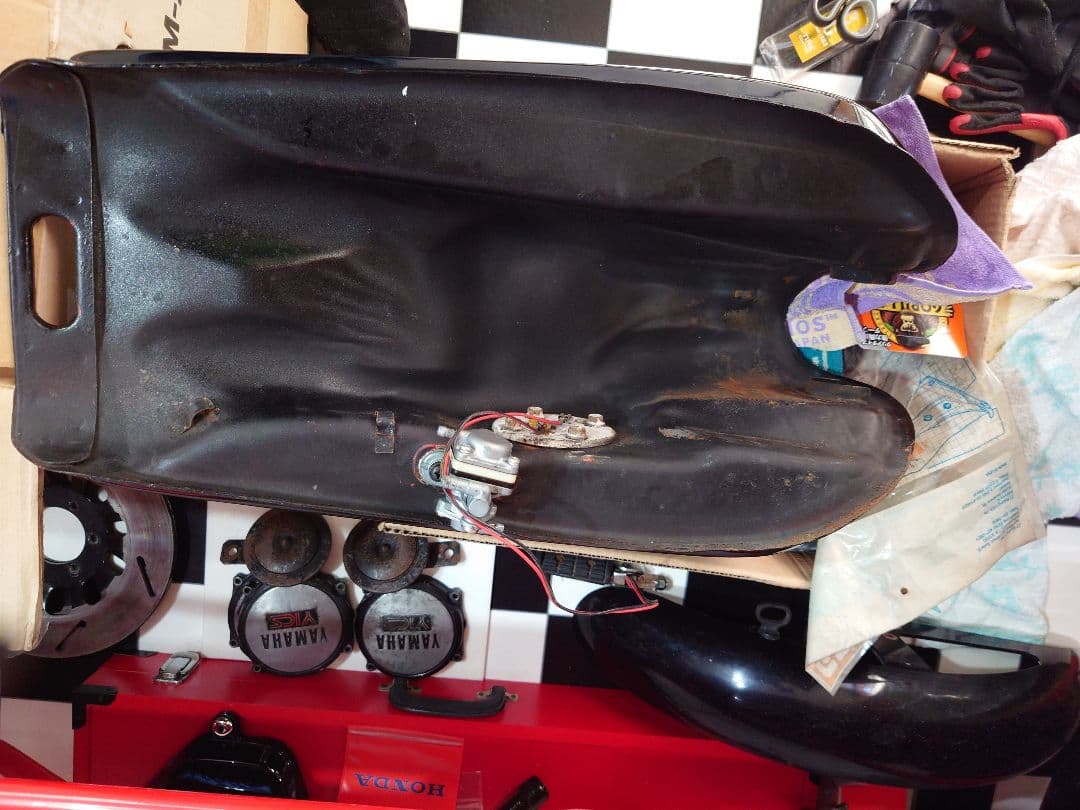 XJ400 XJ550 タンク　サイドカバー　テール